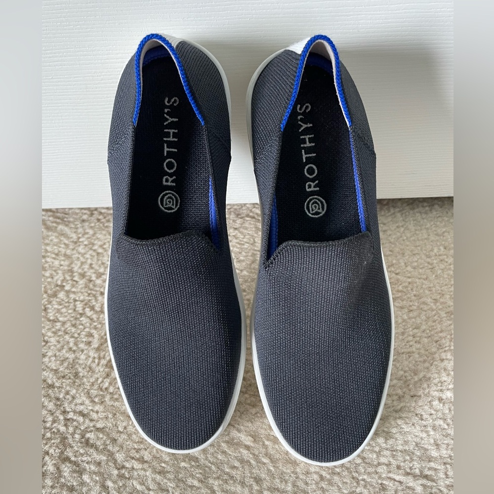 Rothy's Woman’s Black Slip-On Loafers
